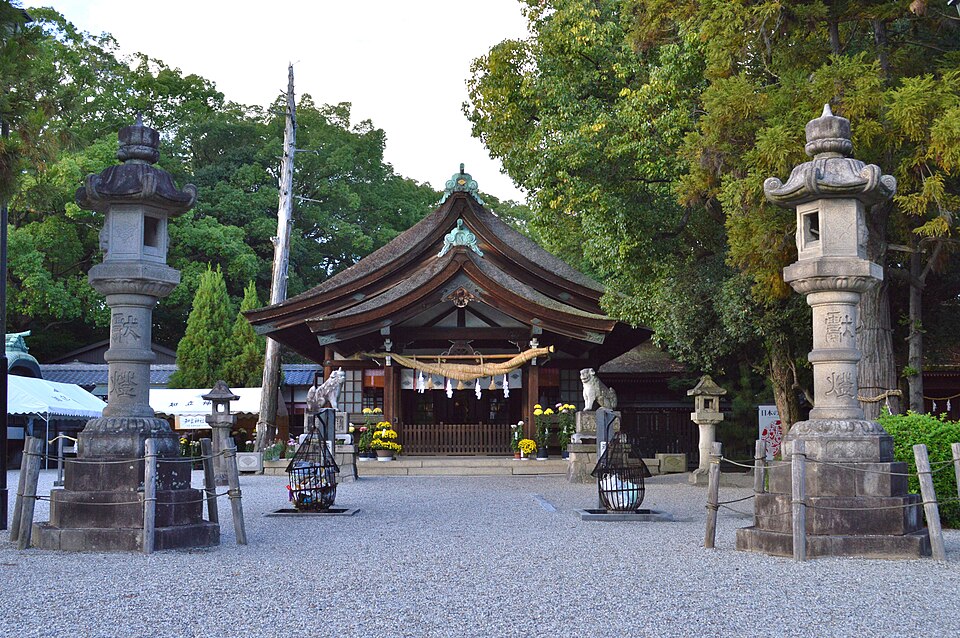 知立神社の境内の様子