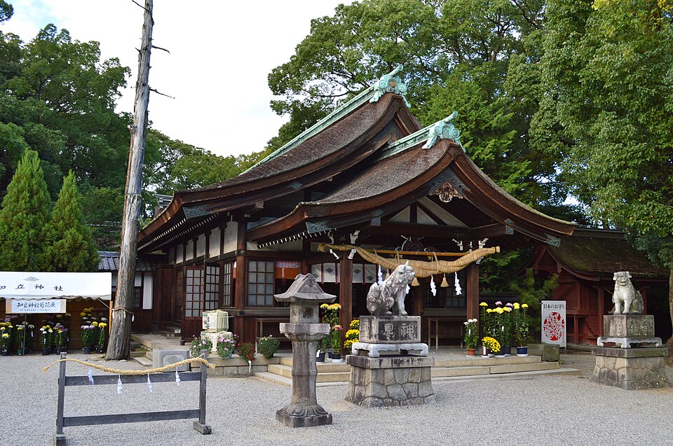 知立神社の境内の様子