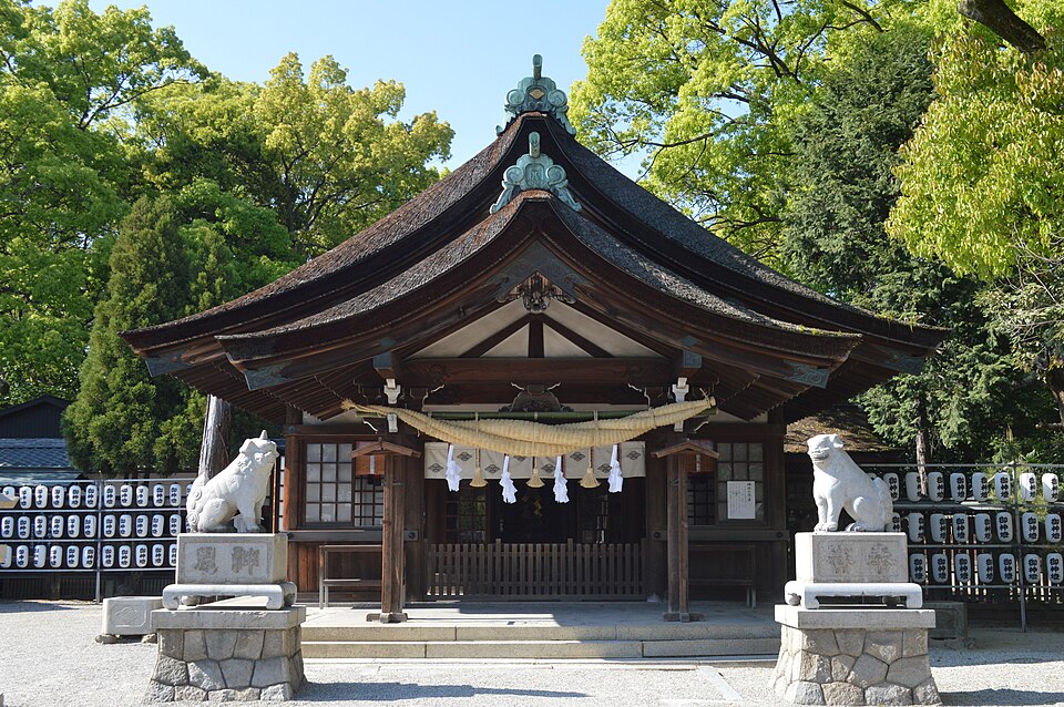 知立神社の境内の様子