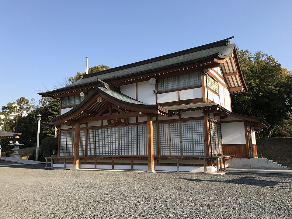 広島護國神社の境内の様子