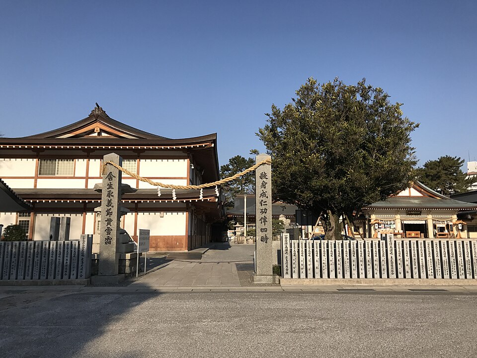 広島護國神社の境内の様子
