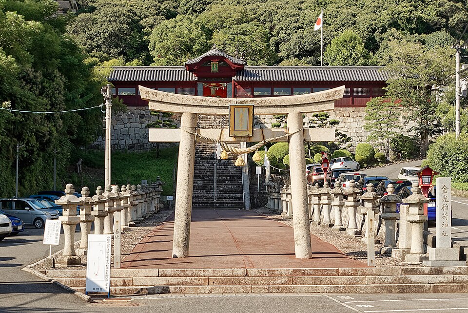 広島東照宮の境内の様子