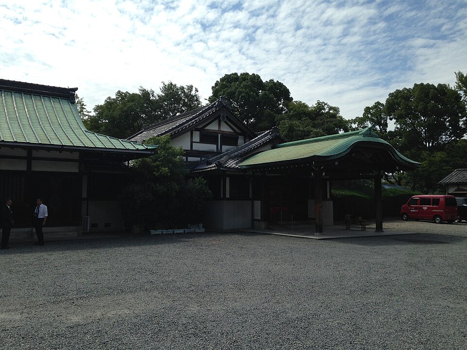 豊國神社の境内の様子