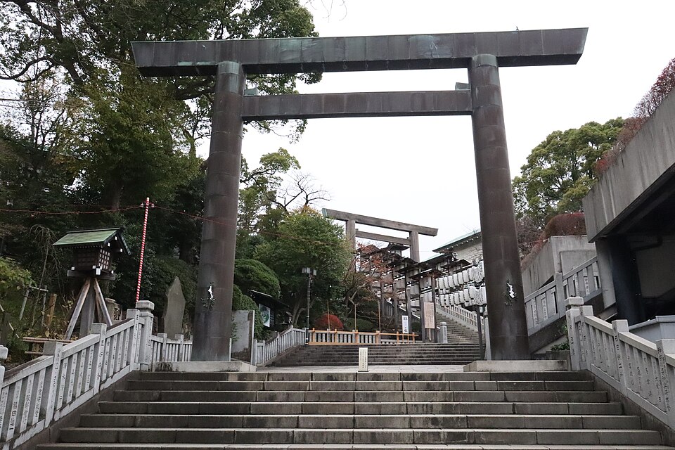 伊勢山皇大神宮の境内の様子