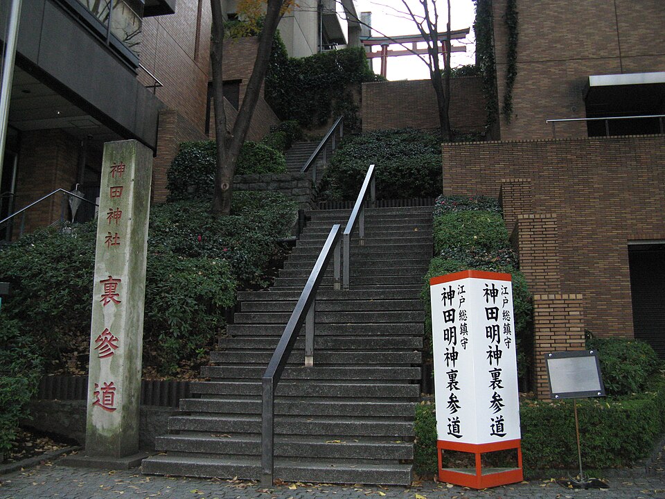 神田明神の境内の様子