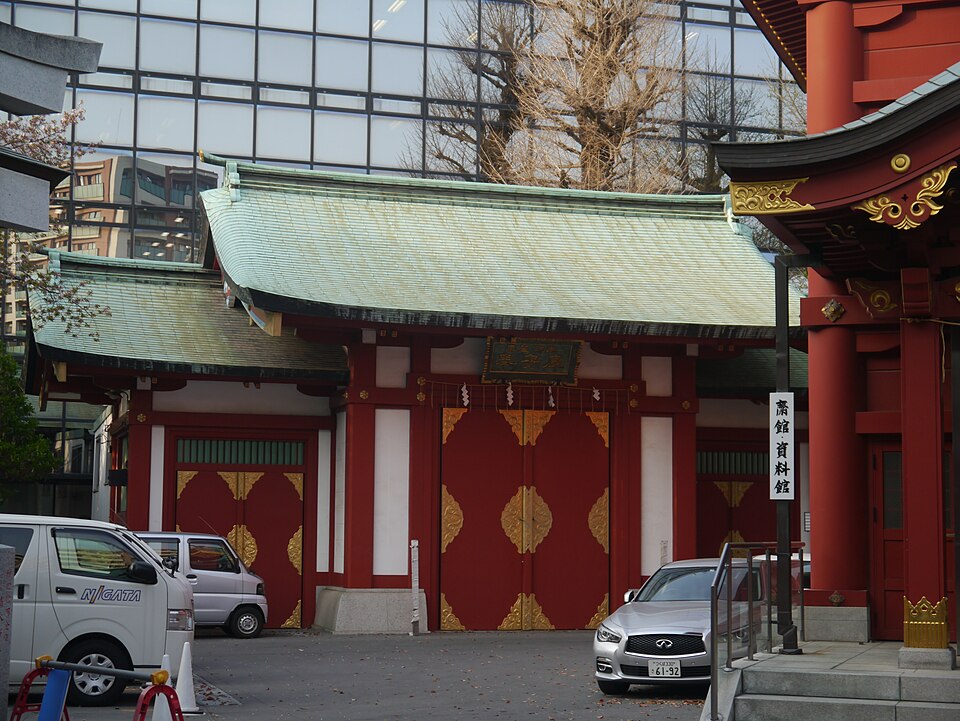 神田明神の境内の様子