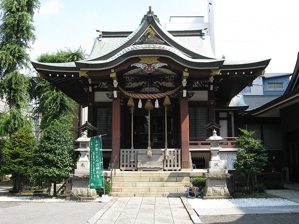 柏神社の境内の様子