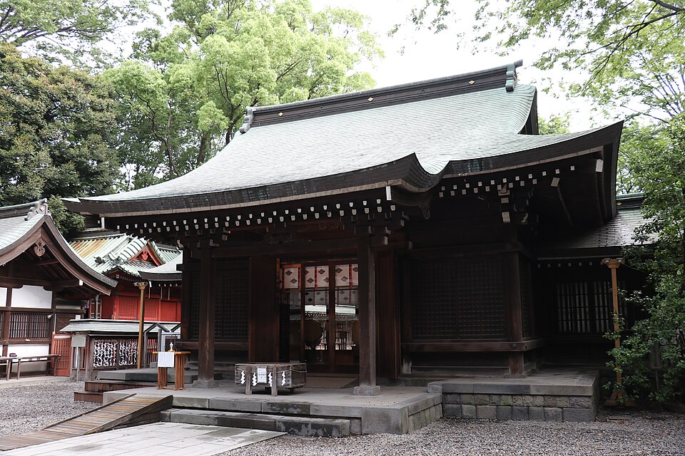 川越氷川神社の境内の様子