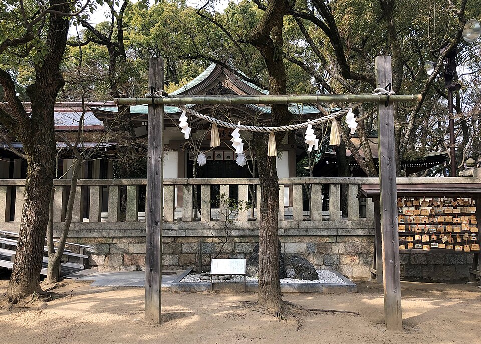 湊川神社の境内の様子