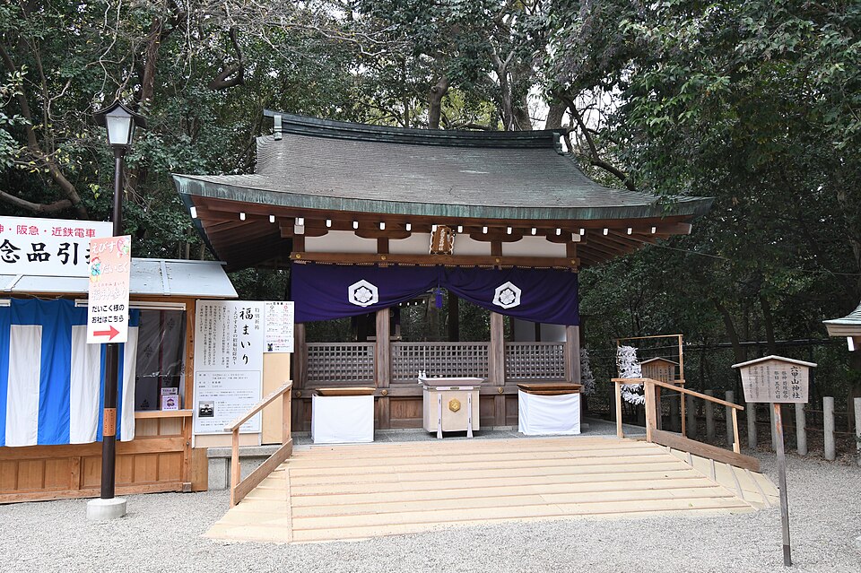 西宮神社の境内の様子
