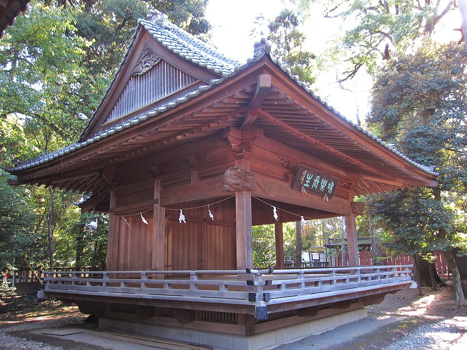 大宮氷川神社の境内の様子