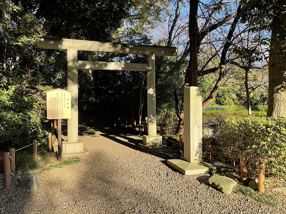 櫻木神社の境内の様子