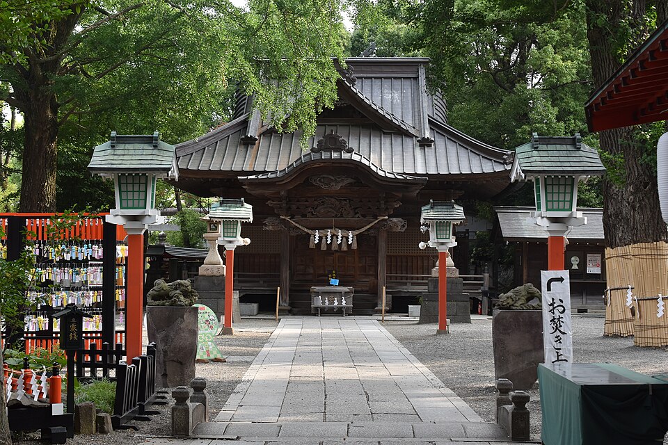 田無神社の境内の様子