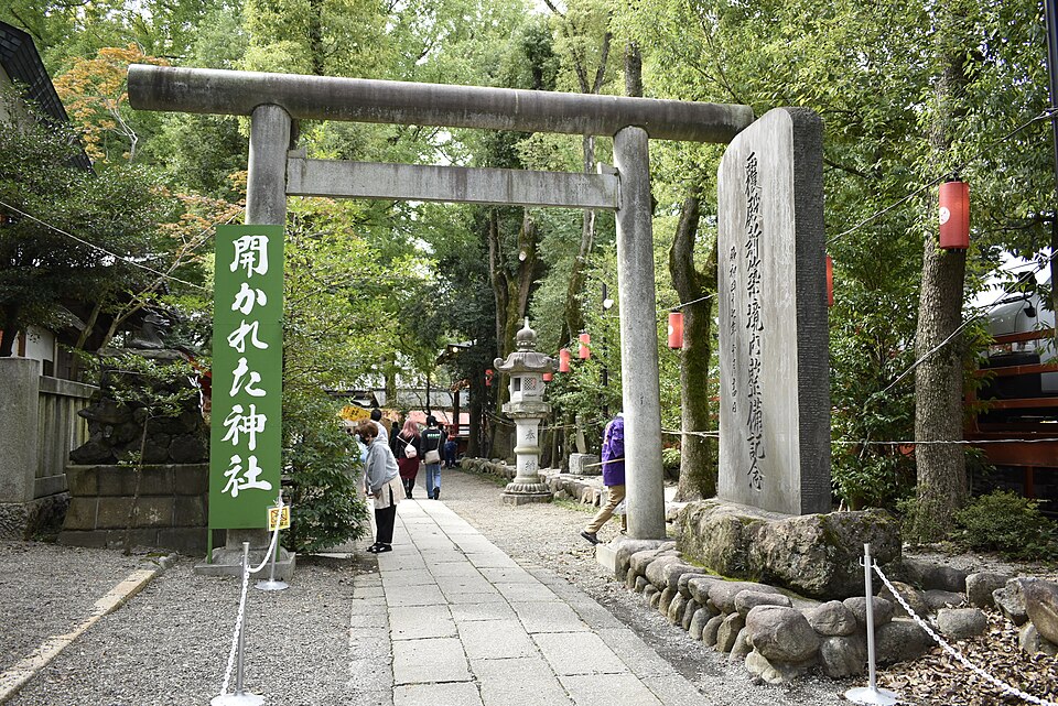 田無神社の境内の様子