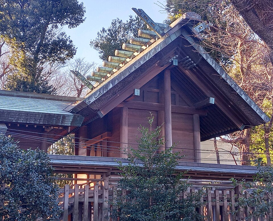 所澤神明社の境内の様子