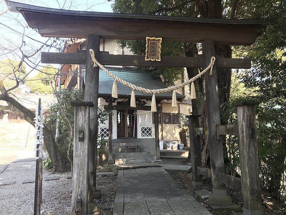 所澤神明社の境内の様子