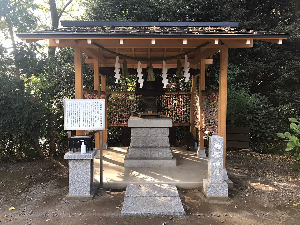 所澤神明社の境内の様子