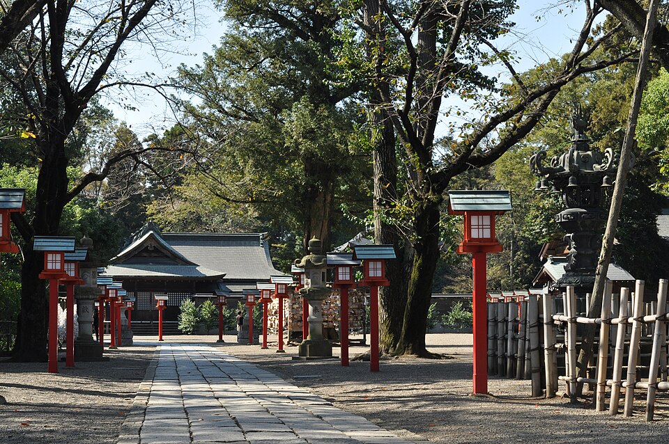 鷲宮神社の境内の様子