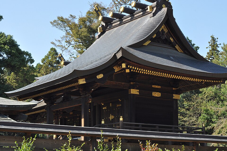 鷲宮神社の境内の様子