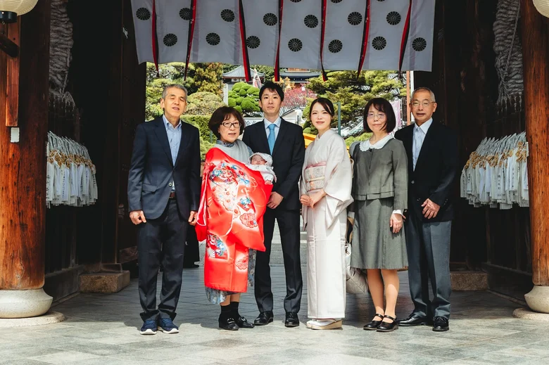 中山寺 三世代そろって(2026年4月5日・仕上がりカラー00しぜんに(ナチュラル))