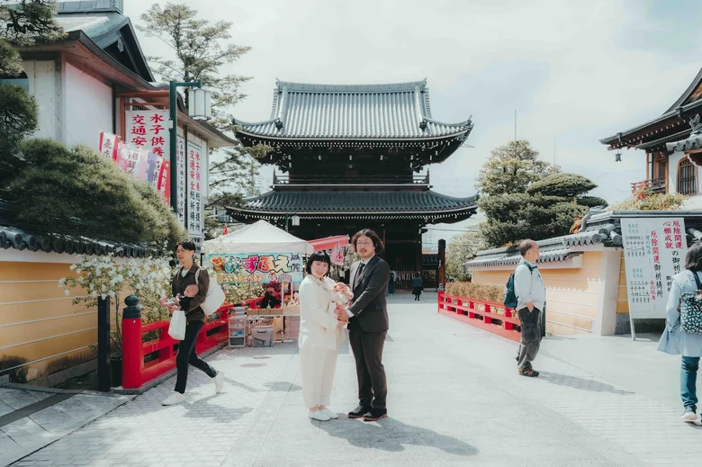 中山寺 桜門の笑顔(2026年4月5日・仕上がりカラー02ふわふわ)