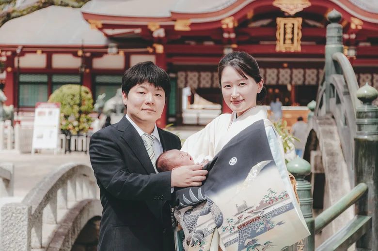 西宮神社 石橋の上で(2026年4月5日・仕上がりカラー04きらめき)