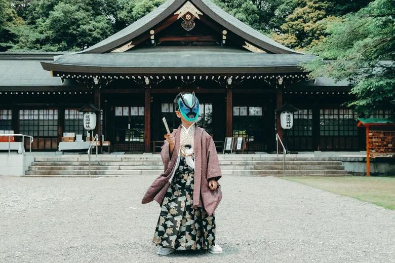 札幌護國神社 母の手でお守りを結ぶ(2026年5月14日・仕上がりカラー01ときめき)