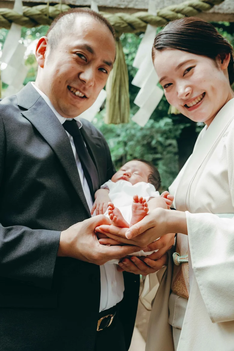 松陰神社 寄り添うご夫婦の笑顔(2026年6月21日・仕上がりカラー01ときめき)