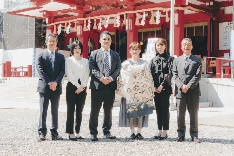 富岡八幡宮 三世代そろって(2026年5月13日・仕上がりカラー04きらめき)