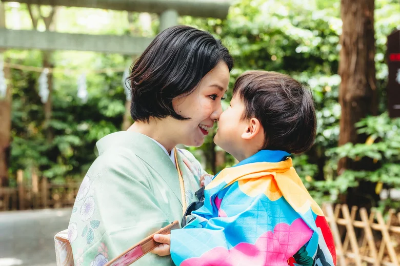 鶴岡八幡宮 おでことおでこ、大好きだよ(2026年5月25日・仕上がりカラー00しぜんに)